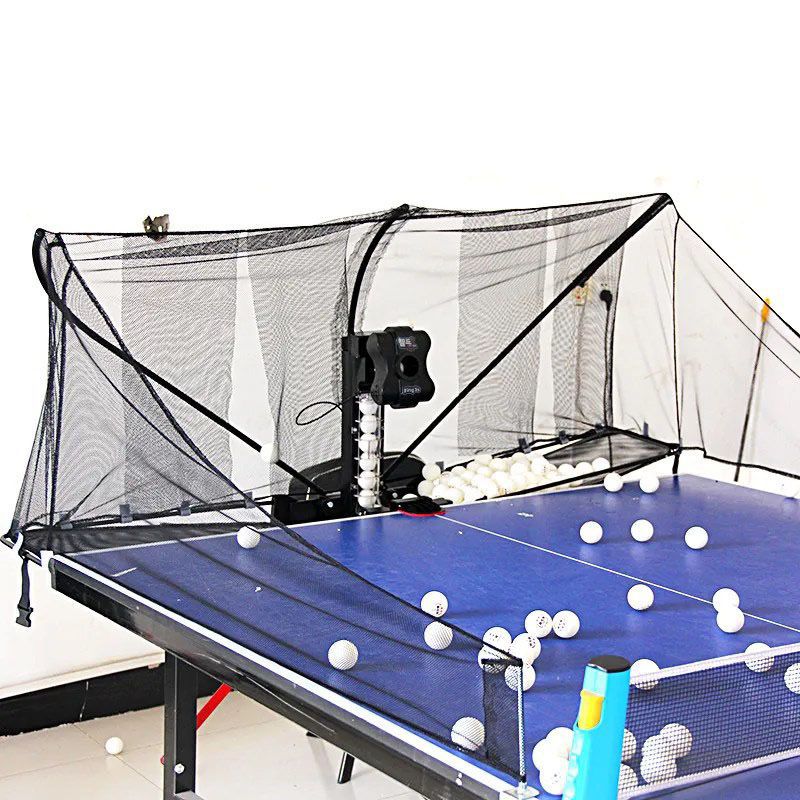 Table Tennis Net Set - Профессиональный автоматический тренажер для подачи мячей