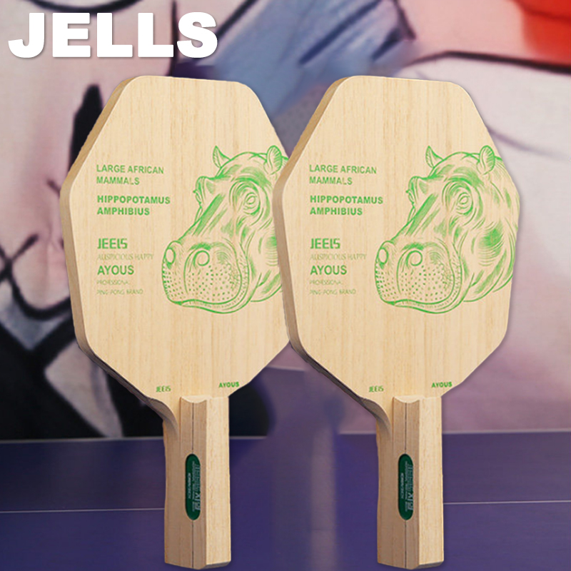 Table Tennis Racket - Теннисная ракетка JEELS 1-Ply Ayous, шестигранная,