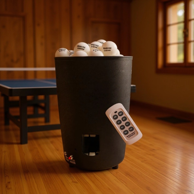 Table Tennis Robot - Портативная автоматическая машина для подачи мячей