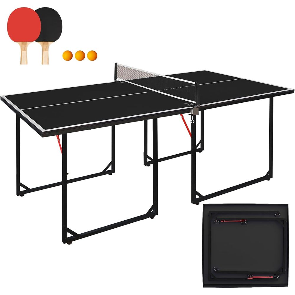 Table Tennis Net Set - Портативный набор для настольного тенниса 4.5/6/9